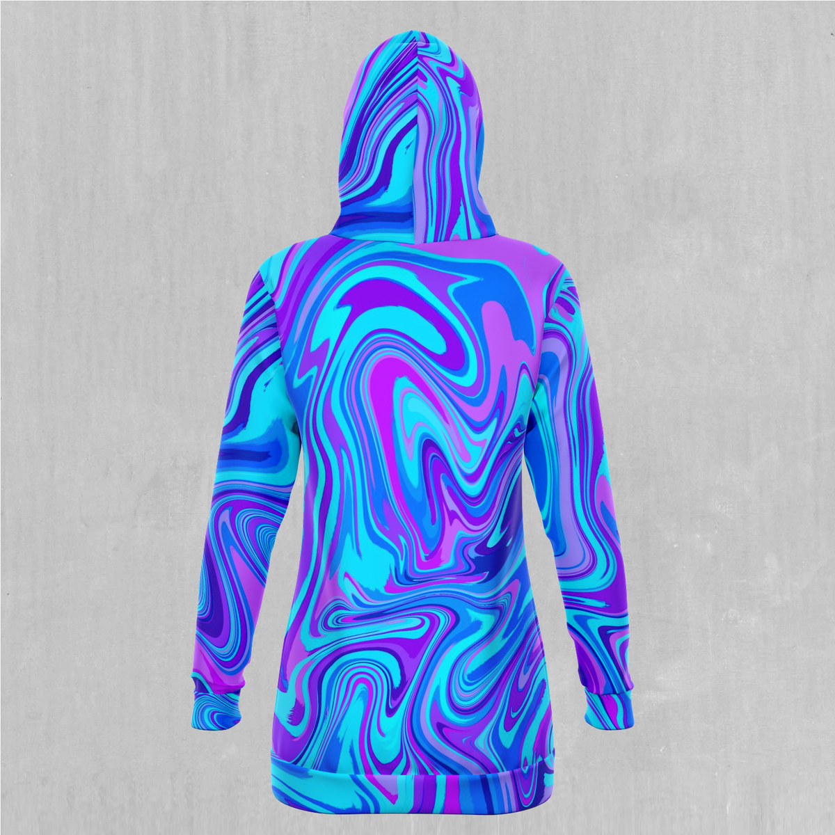 Vapor Drip Hoodie Dress