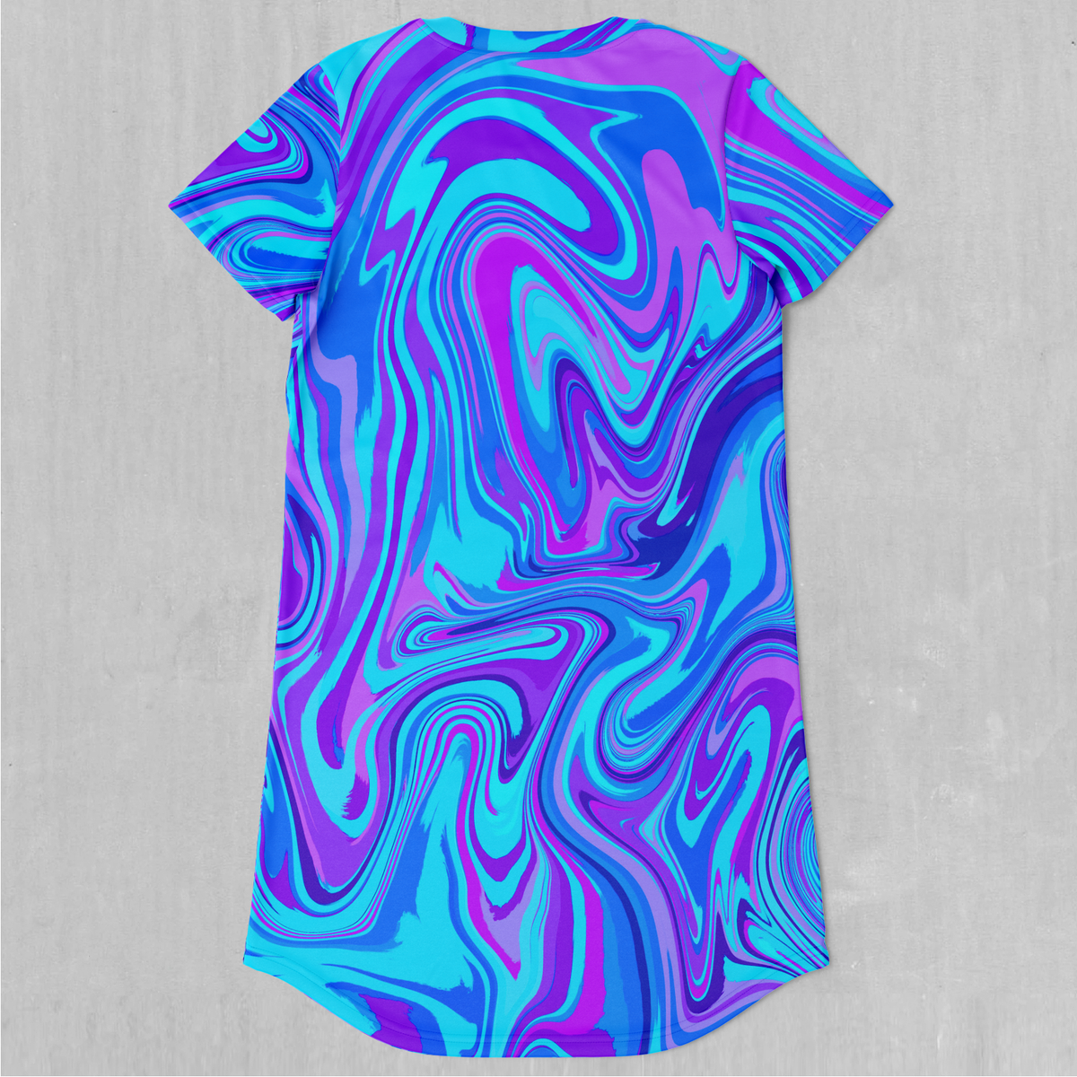 Vapor Drip T-Shirt Dress