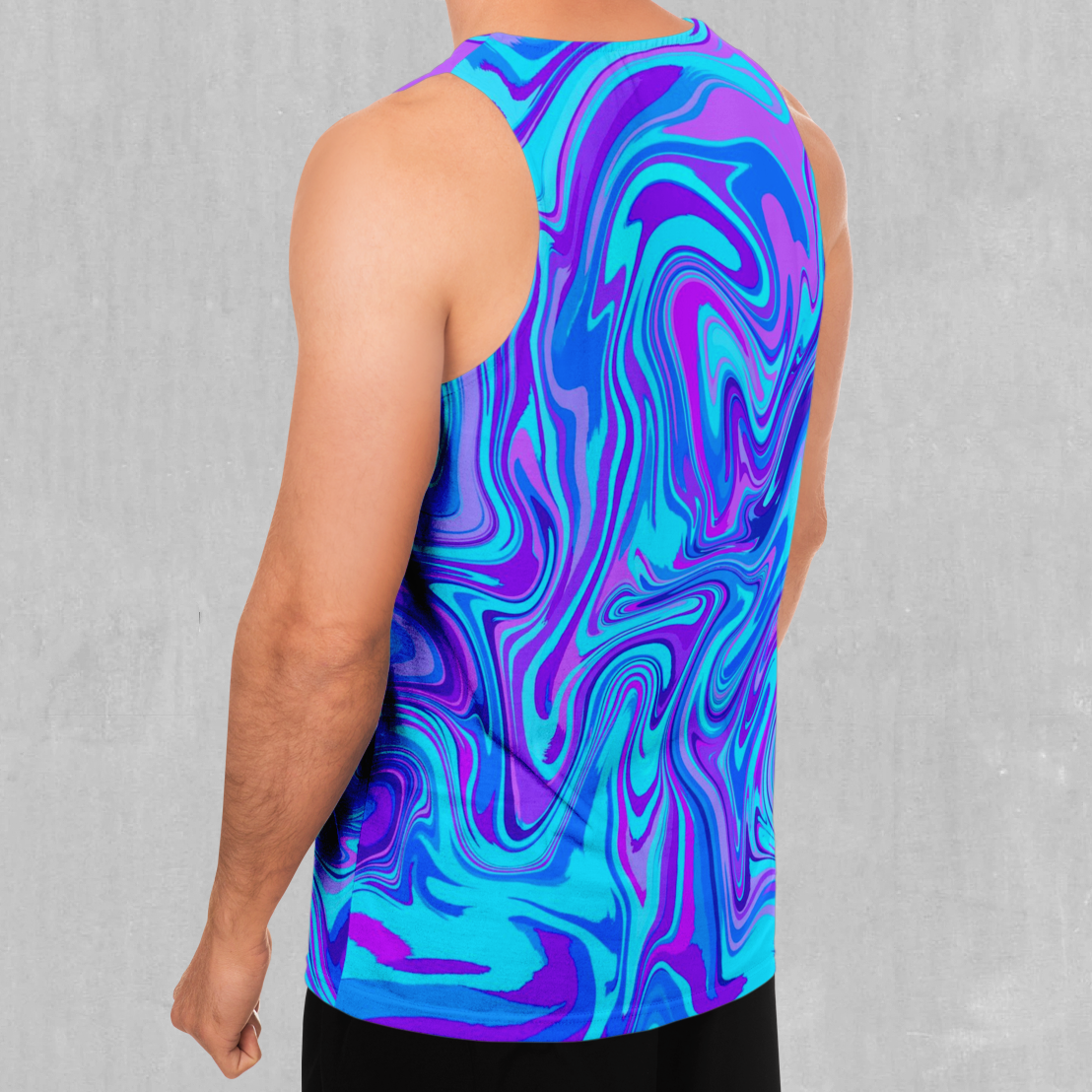 Vapor Drip Men's Tank Top - Azimuth Clothing