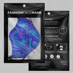 Vapor Drip Face Mask - Azimuth Clothing