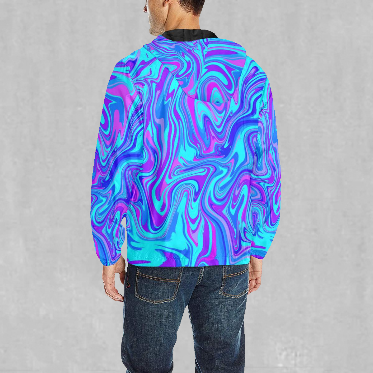 Vapor Drip Windbreaker