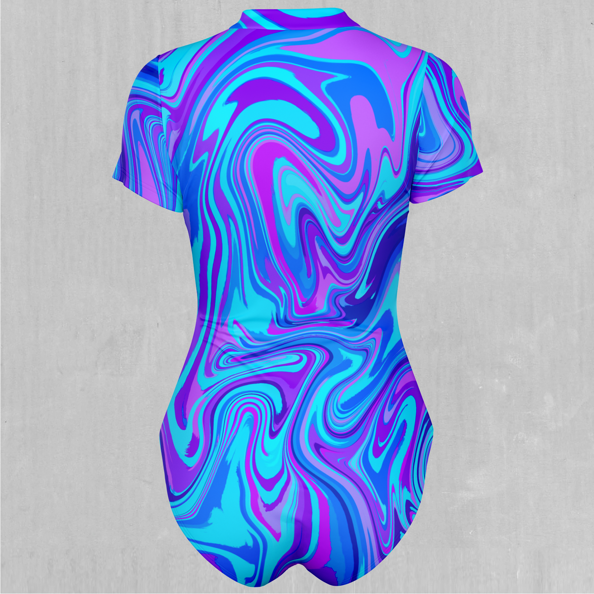Vapor Drip Short Sleeve Bodysuit
