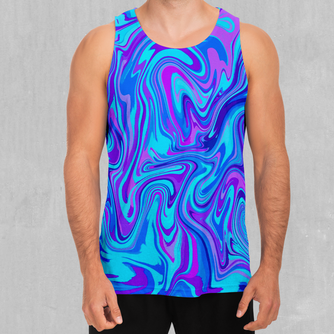 Vapor Drip Men's Tank Top - Azimuth Clothing