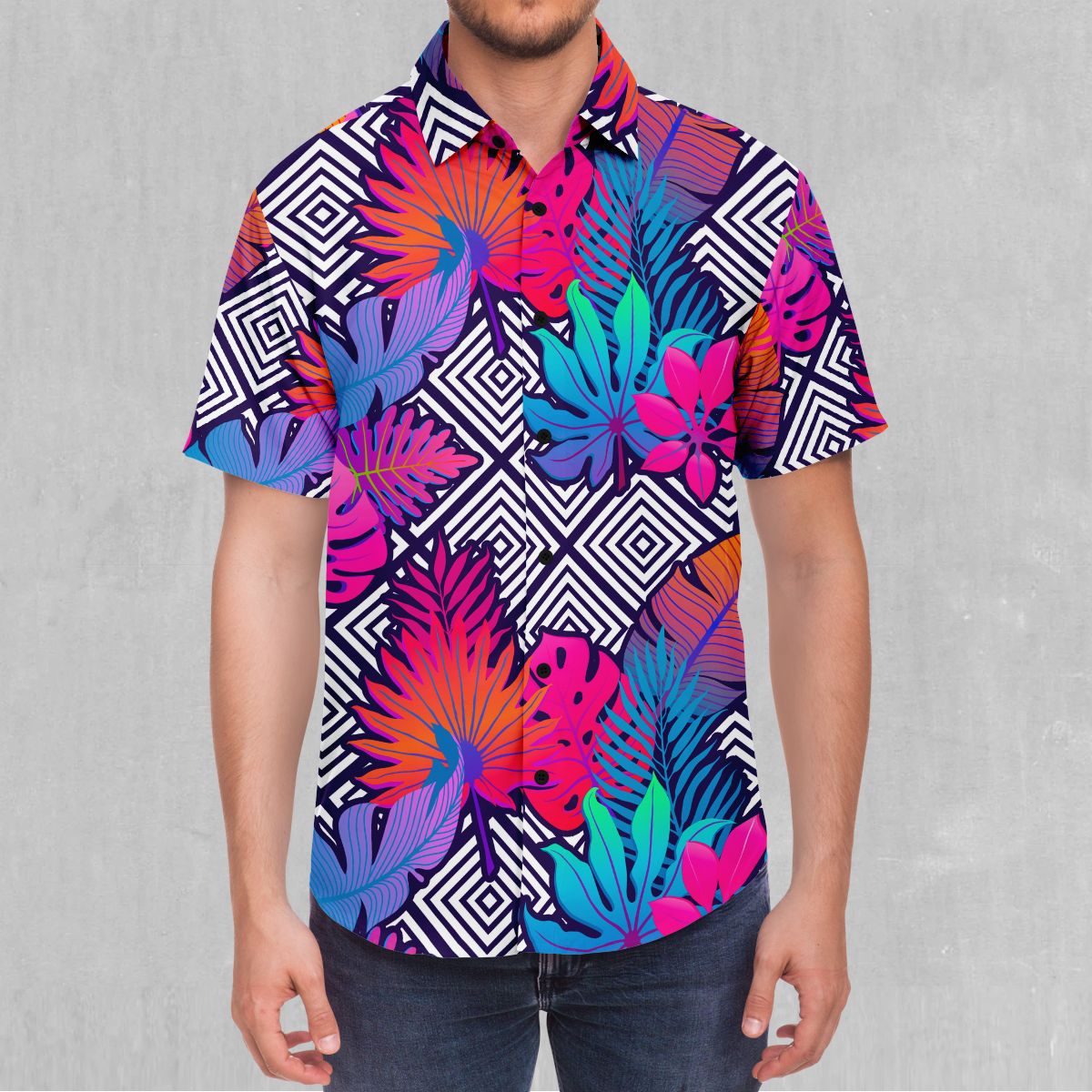 Vault Tropic Button Down Shirt