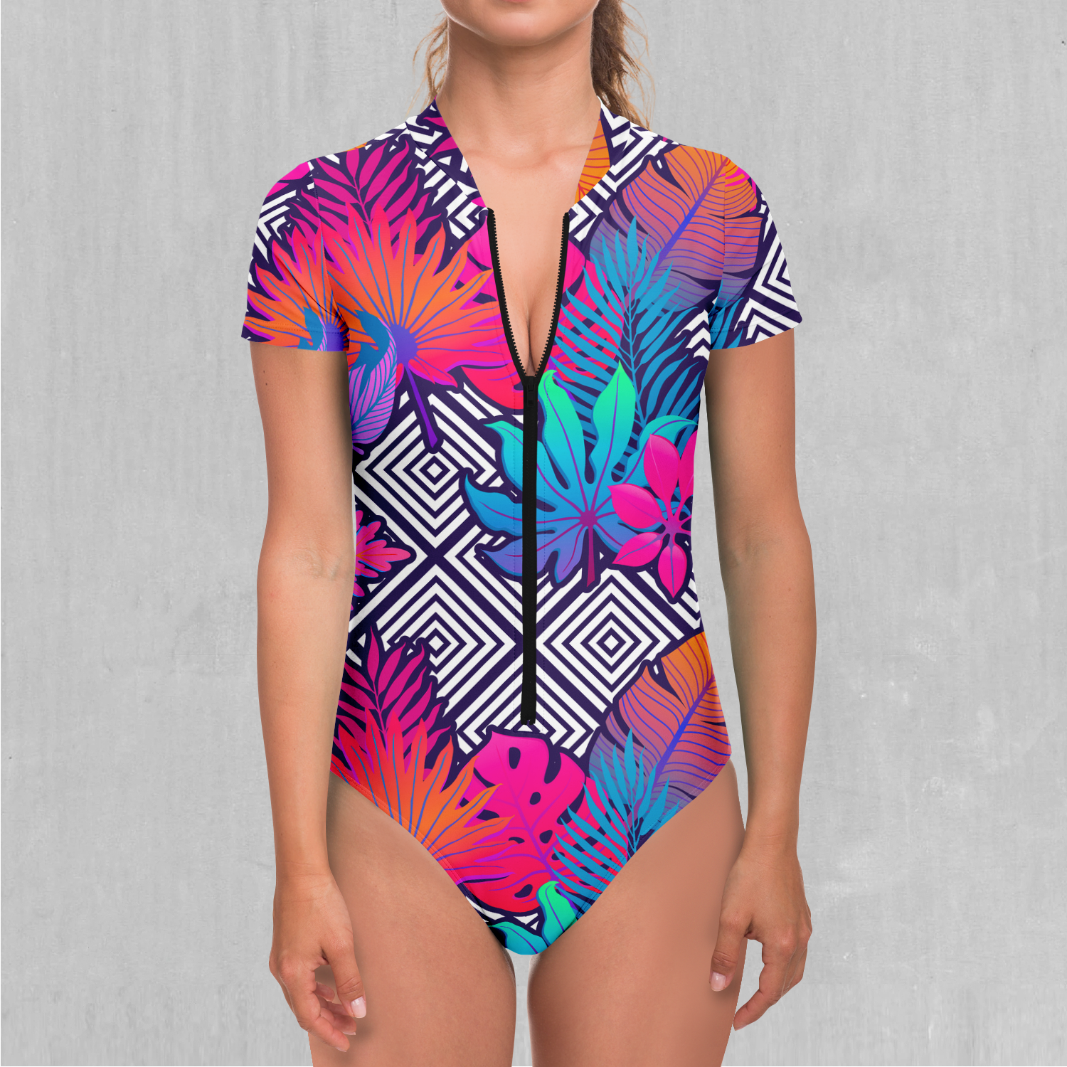 Vault Tropic Short Sleeve Bodysuit