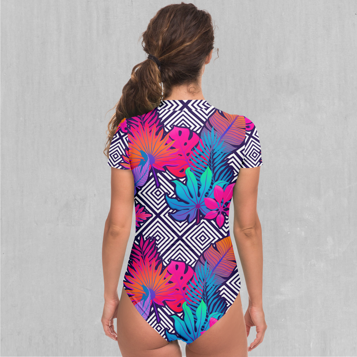 Vault Tropic Short Sleeve Bodysuit