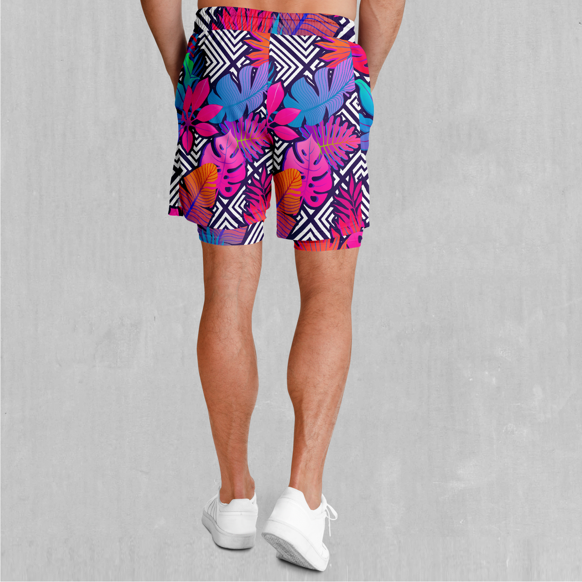 Vault Tropic Men's 2 in 1 Shorts