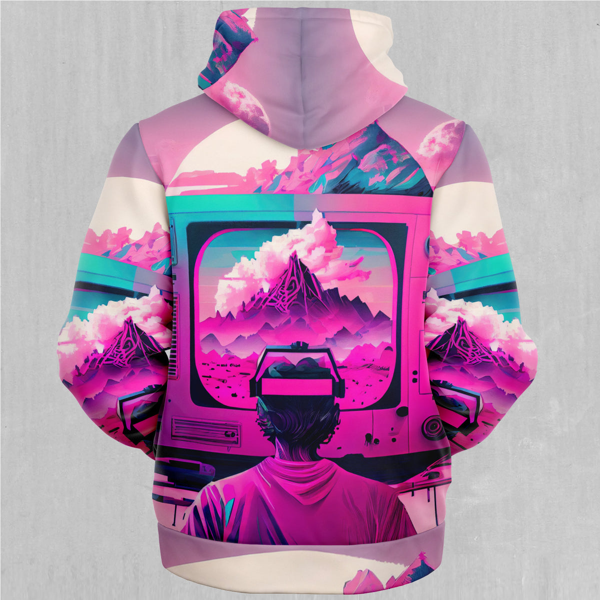 Virtual Voyage Sherpa Hoodie