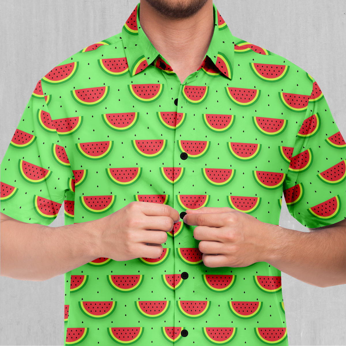Watermelon Button Down Shirt