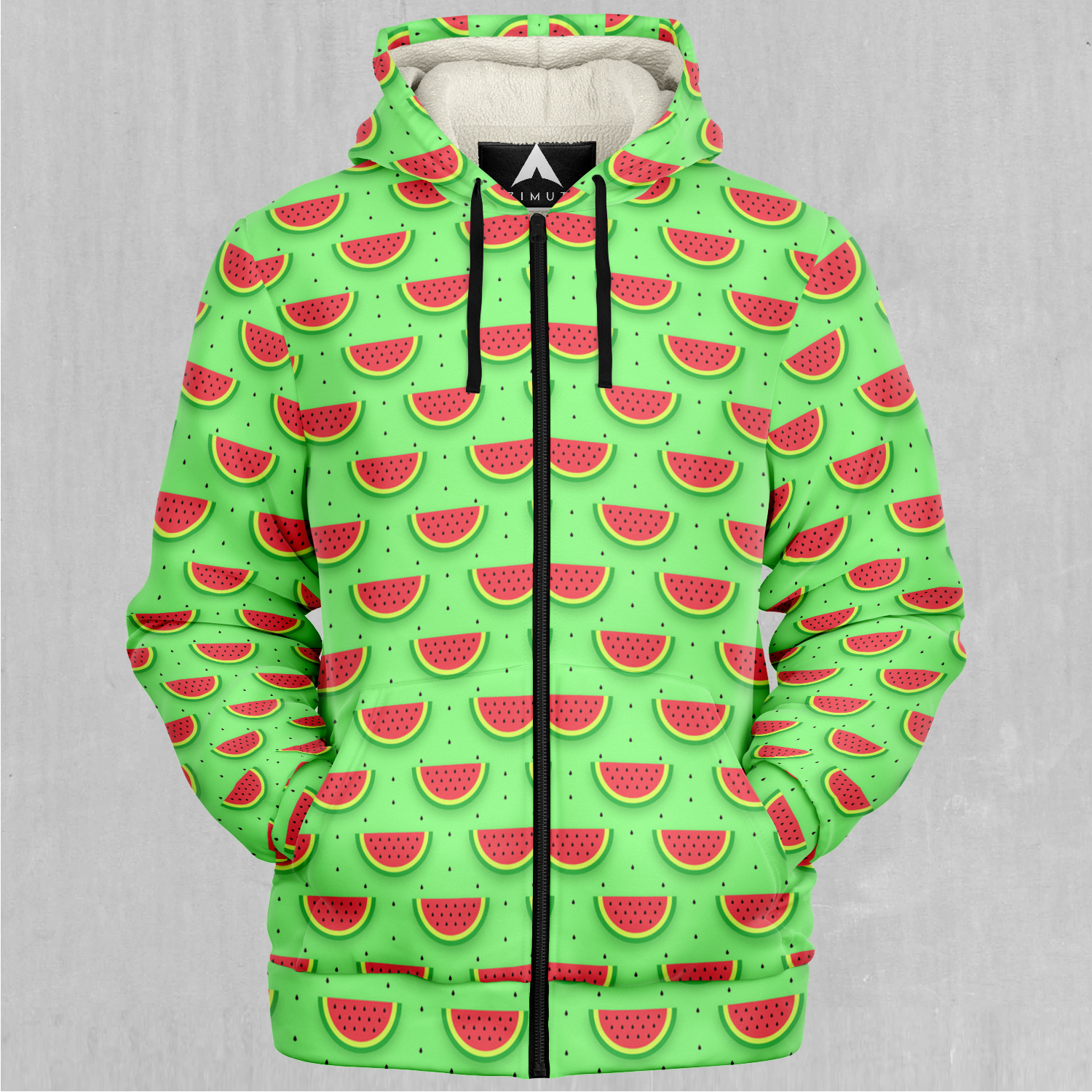 Watermelon Sherpa Hoodie