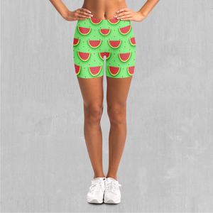Watermelon Yoga Shorts