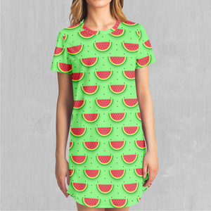 Watermelon T-Shirt Dress