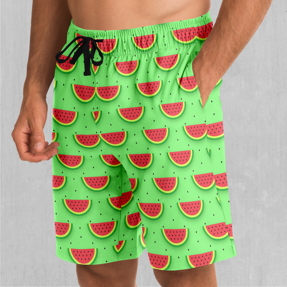 Watermelon Shorts - Festival Clothing, Rave Outfits, EDM Gear