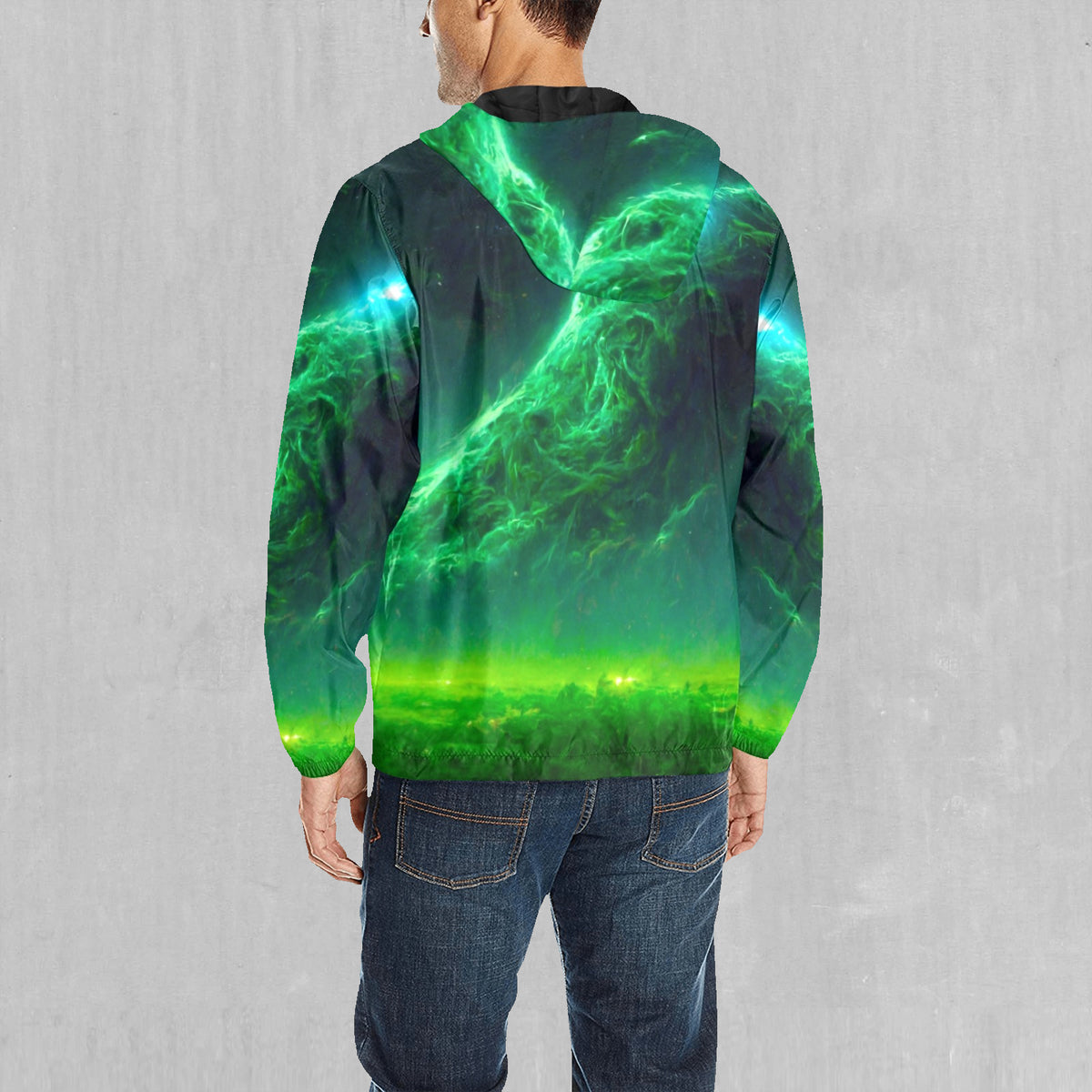 Electrified Nebula Windbreaker