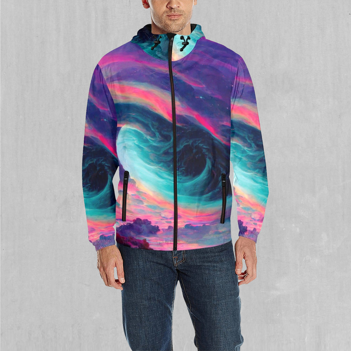 Vapor Skies Windbreaker