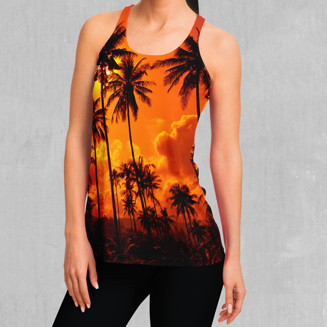 Lush Sunset Women's Tank Top