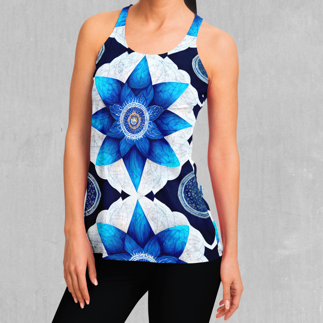 Delphinium Mandala Women's Tank Top