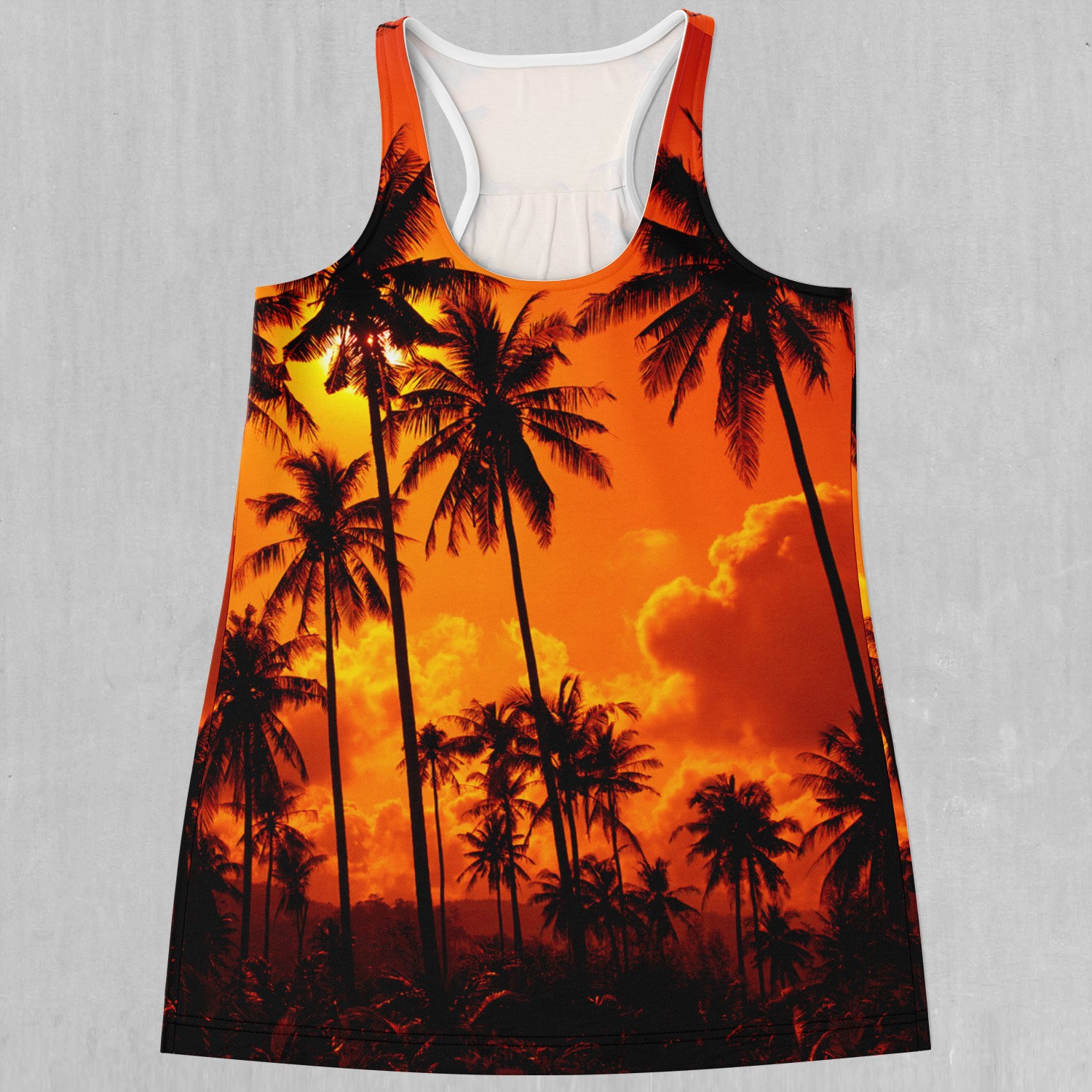 Lush Sunset Women's Tank Top