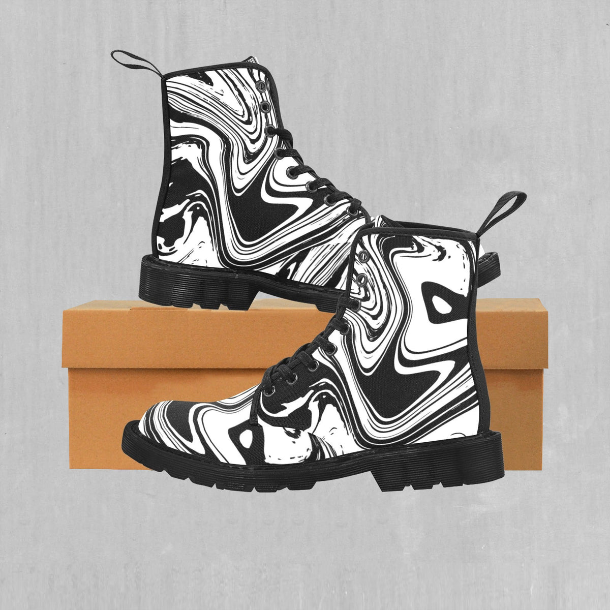 Yin Yang Drip Women's Boots