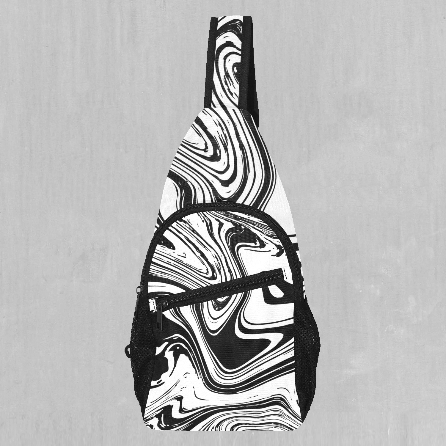 Yin Yang Drip Sling Bag