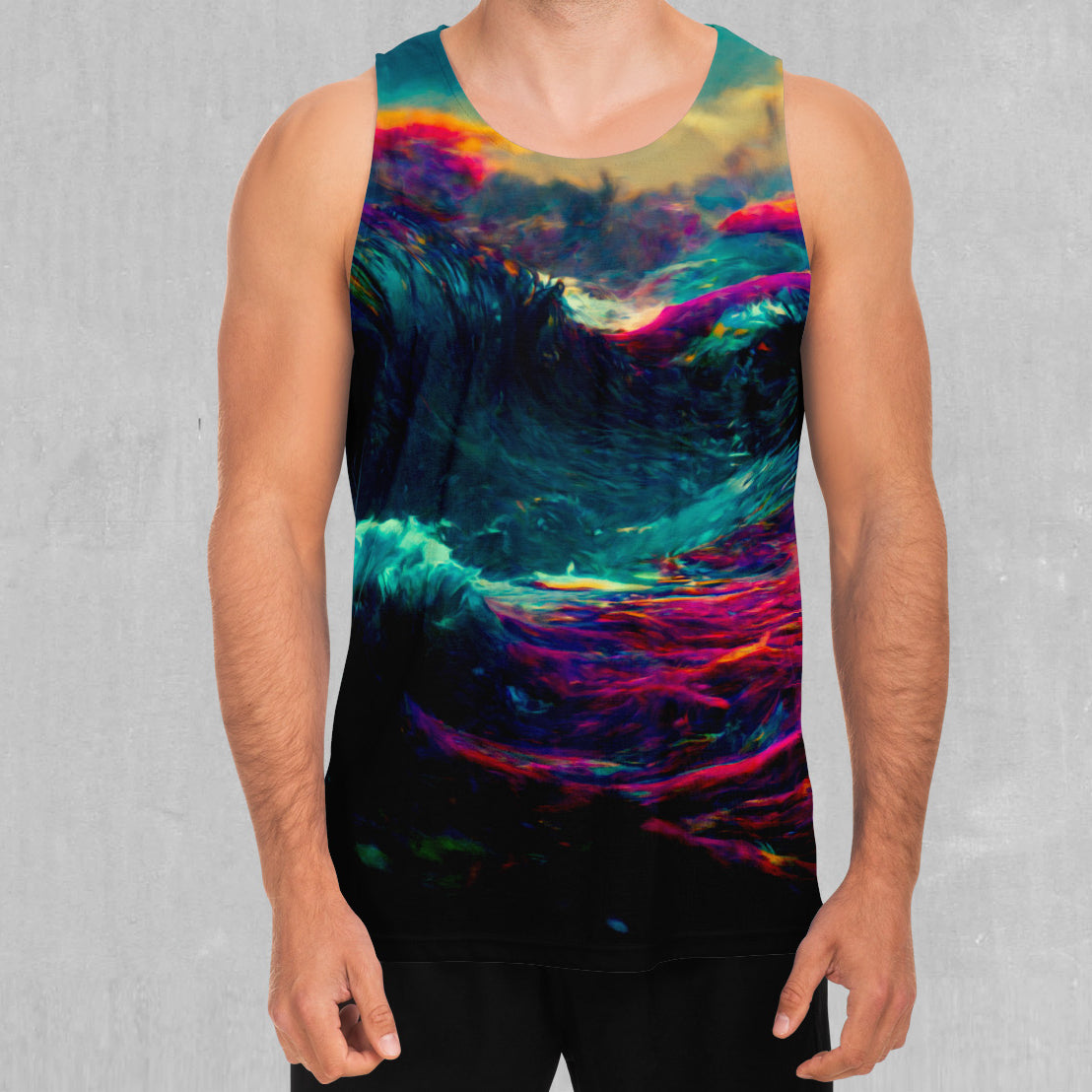 Mind-Bending Sea Men's Tank Top