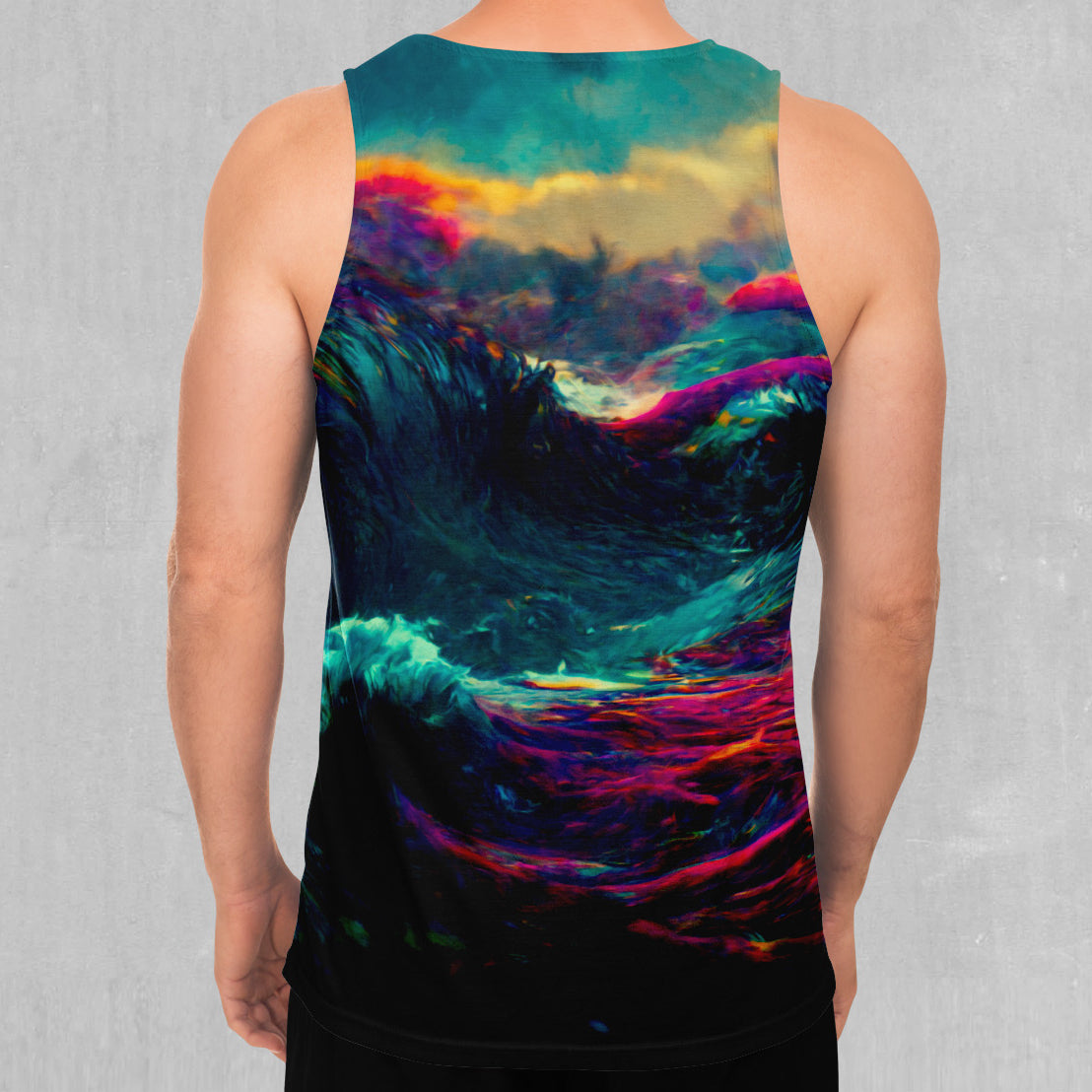 Mind-Bending Sea Men's Tank Top