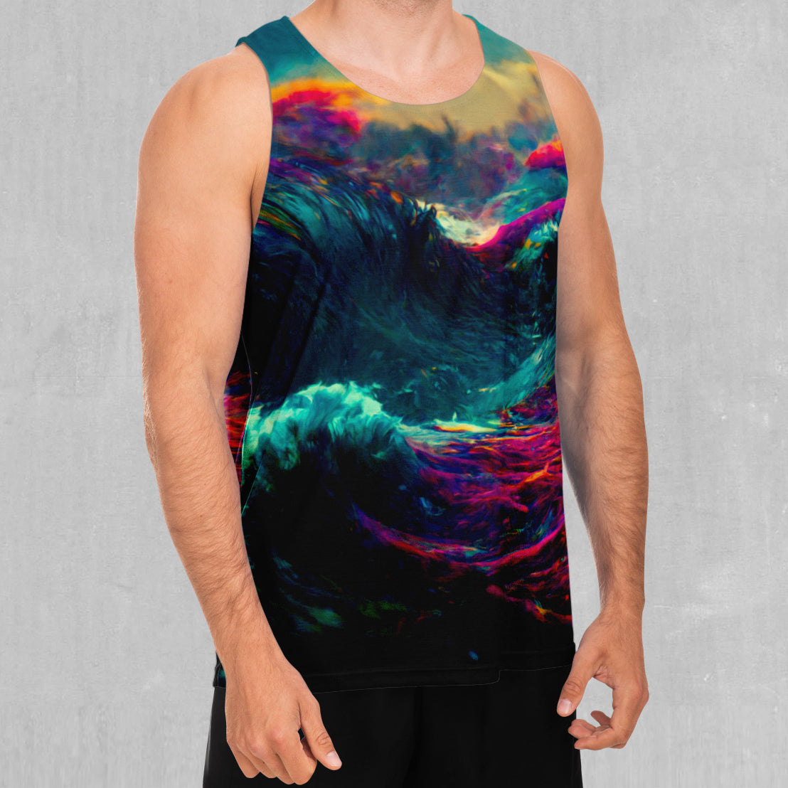 Mind-Bending Sea Men's Tank Top